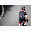 Férfi kerékpáros póló Rogelli Course black/red/white 8