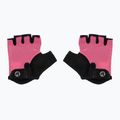 Női kerékpáros kesztyű Rogelli Core pink 4