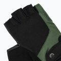 Rogelli Essential fekete/zöld férfi kerékpáros kesztyű 5