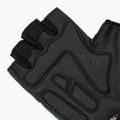 Rogelli Essential fekete/zöld férfi kerékpáros kesztyű 6