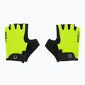 Rogelli Core Jr gyermek kerékpáros kesztyű fluor sárga 2