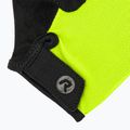 Rogelli Core Jr gyermek kerékpáros kesztyű fluor sárga 4