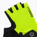 Rogelli Core Jr gyermek kerékpáros kesztyű fluor sárga 5