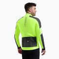 Férfi kerékpáros kabát Rogelli Essential Winter Hi Vis yellow 3