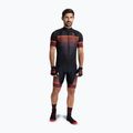 Rogelli Hero II férfi kerékpáros mez piros / bordeaux / fekete 2
