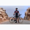 Rogelli Hero II férfi kerékpáros mez piros / bordeaux / fekete 7