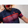 Rogelli Hero II férfi kerékpáros mez piros / bordeaux / fekete 11