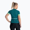 Női kerékpáros póló Rogelli Modesta green/turquoise 2