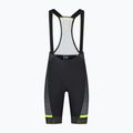 Férfi kerékpáros rövidnadrág Rogelli Hero II Bib Short yellow/grey/black 3