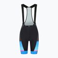 Női kerékpáros rövidnadrág Rogelli Impress II Bib Short blue/pink/black 3