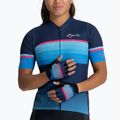 Női kerékpáros kesztyű Rogelli Impress II blue/pink/black 2