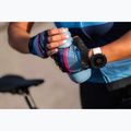 Női kerékpáros kesztyű Rogelli Impress II blue/pink/black 6