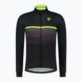 Longsleeve rowerowy męski Rogelli Hero II black/fluor 5
