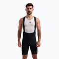 Rogelli Signature Bib rövid férfi kerékpáros rövidnadrág fekete