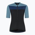 Női kerékpáros mez Rogelli Core Block W black/blue/dark blue 6