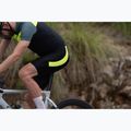 Rogelli Core Bib rövid férfi kerékpáros rövidnadrág fekete/fluor sárga 8