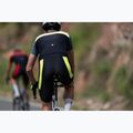 Rogelli Core Bib rövid férfi kerékpáros rövidnadrág fekete/fluor sárga 9