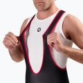 Rogelli Core Bib rövid férfi kerékpáros rövidnadrág fekete/piros 3