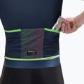 Férfi kerékpáros mez Rogelli Fast blue/lime 4