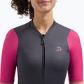 Női kerékpáros mez Rogelli Fast ebony/pink/coral 3