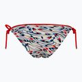 Fürdőruha alsó Tommy Hilfiger Cheeky String Side Tie Print drops motion ecru 2