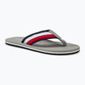 Férfi Tommy Hilfiger Corporate Beach szandál antik ezüst flip flopok