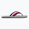 Férfi Tommy Hilfiger Corporate Beach szandál antik ezüst flip flopok 2