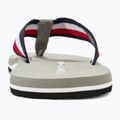 Férfi Tommy Hilfiger Corporate Beach szandál antik ezüst flip flopok 6