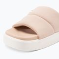 Tommy Hilfiger női Platform Pool Slide rózsaszín virágos flip-flopok 7