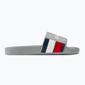 Tommy Hilfiger férfi RWB Pool Slide antik ezüst flip-flopok 2
