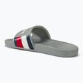 Tommy Hilfiger férfi RWB Pool Slide antik ezüst flip-flopok 3
