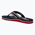 Tommy Hilfiger Im Graphic Beach Sandal női flip flopok űrkék 3