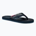 Férfi Tommy Hilfiger Comfort Beach Sandal sivatagi égbolt flip flopok