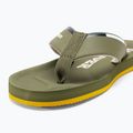 Férfi Tommy Hilfiger Comfort Beach Sandal katonai zöld szandál flip flopok 7