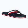 Férfi Tommy Hilfiger Corporate Beach szandál sivatagi égbolt flip flopok
