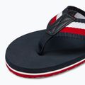 Férfi Tommy Hilfiger Corporate Beach szandál sivatagi égbolt flip flopok 7