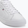 Tommy Hilfiger férfi cipő Icon Court Lth Flag Ess fehér 7