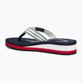 Női flip-flop papucs Tommy Hilfiger Im Th Signature Beach Sandal rwb 3