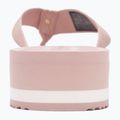 Női flip-flop papucs Tommy Hilfiger Im Th Chainprint Midwedge Sandal foggy pink 6