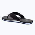 Férfi flip-flop papucs Tommy Hilfiger Leather Beach Sandal black 3