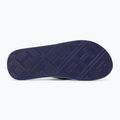 Férfi flip-flop papucs Tommy Hilfiger Leather Beach Sandal black 4