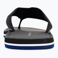 Férfi flip-flop papucs Tommy Hilfiger Leather Beach Sandal black 6