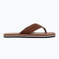 Férfi flip-flop papucs Tommy Hilfiger Leather Beach Sandal winter cognac 2