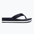 Női flip-flop papucs Tommy Hilfiger Im Th Chainprint Midwedge Sandal space blue 2