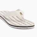 Női flip-flop papucs Tommy Hilfiger Chain Print Beach Sandal ivory 7