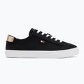 Tommy Hilfiger női edzőcipő Vulc Canvas Lace Up fekete 2