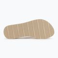 Női flip-flop papucs Tommy Hilfiger Corp Mid Wedge Beach Sandal muslin 4
