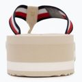Női flip-flop papucs Tommy Hilfiger Corp Mid Wedge Beach Sandal muslin 6