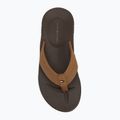 Férfi flip-flop papucs Tommy Hilfiger Molded Beach Sandal desert khaki 5