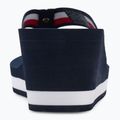 Női flip-flop papucs Tommy Hilfiger Corporate Wedge Beach Sandal space blue 6